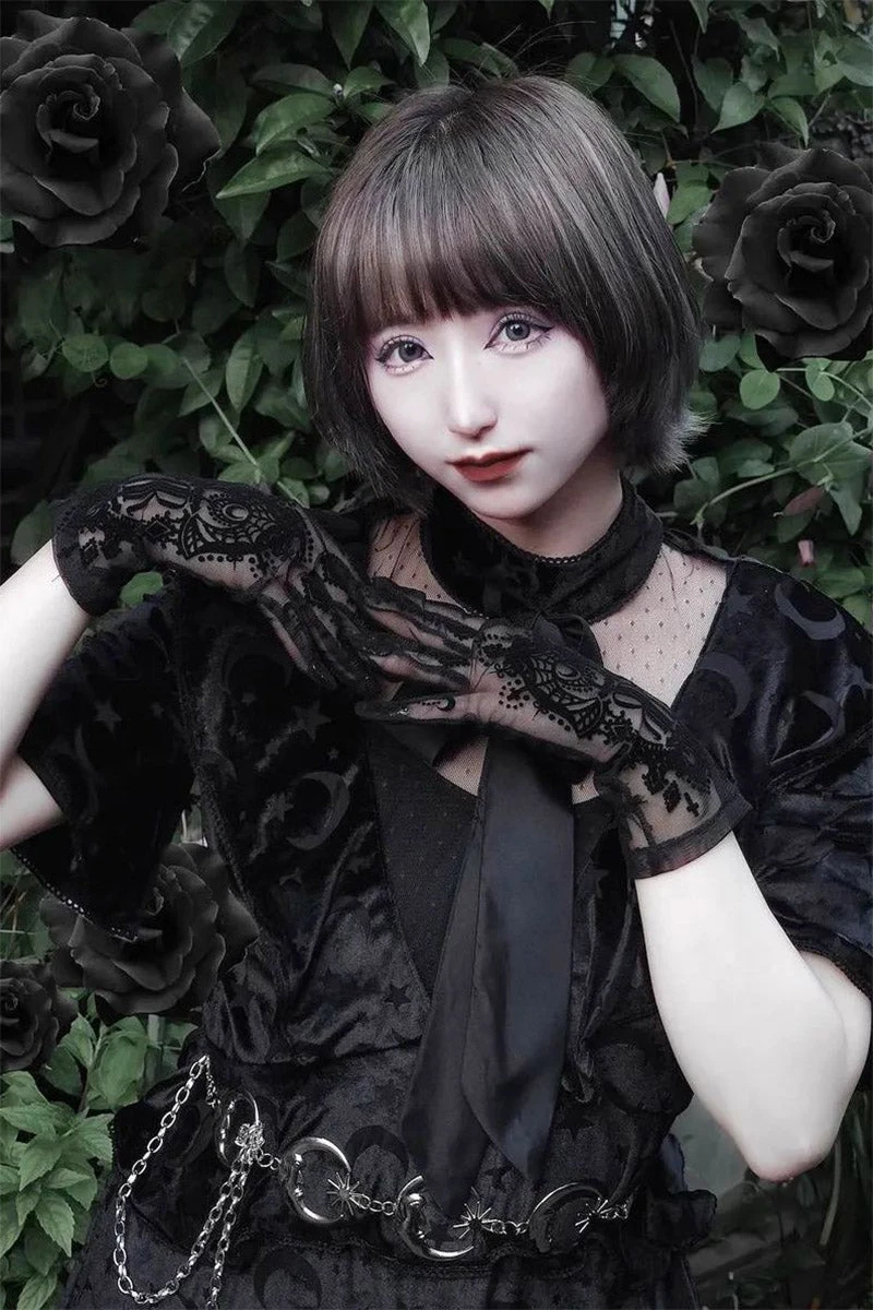 Saint Goth Gloves Restyle Saint Goth Gloves -vampirefreaks shop