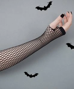 Catalyst Mall Goth Fishnet Gloves