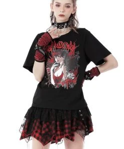 Dark In Love Blood Oath Striped Arm Warmers