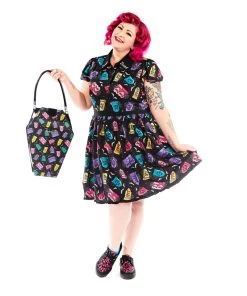 Sourpuss Rude Tombs Coffin Purse -vampirefreaks shop sturuysf 1000x