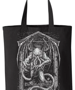 VampireFreaks Call Of Cthulhu Bag [Multiple Styles Available] -vampirefreaks shop tote bag b65ca4e2 8263 4161 96fa 7416b6df71e4 1000x