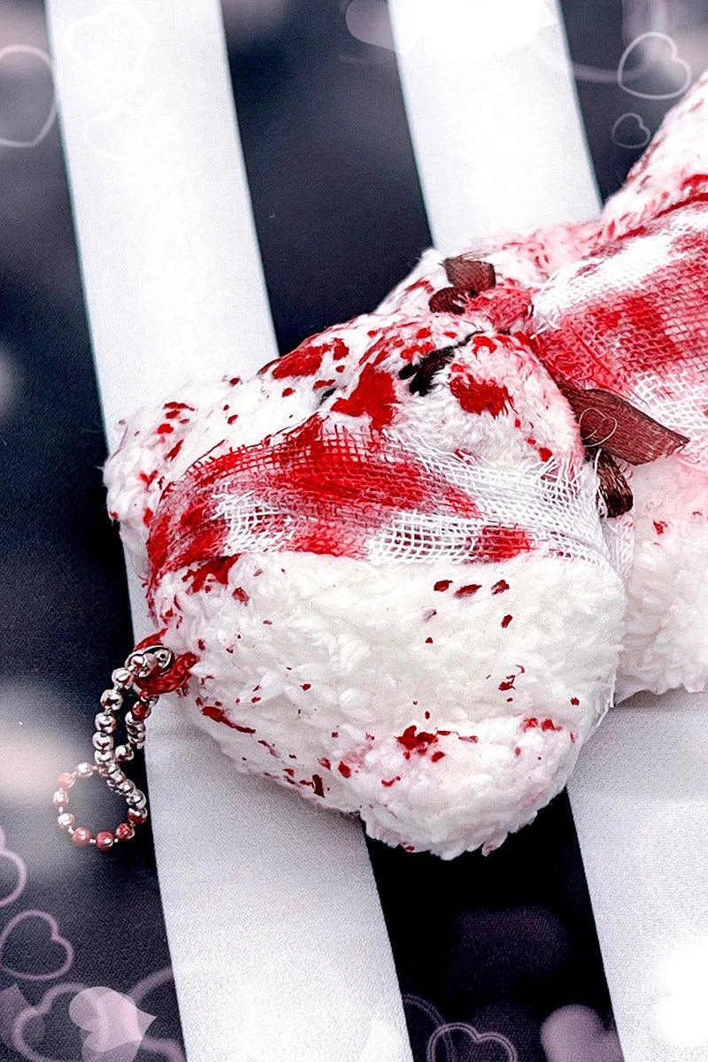 Tentacle Vomit Bloody Bear Keychain - Image 7