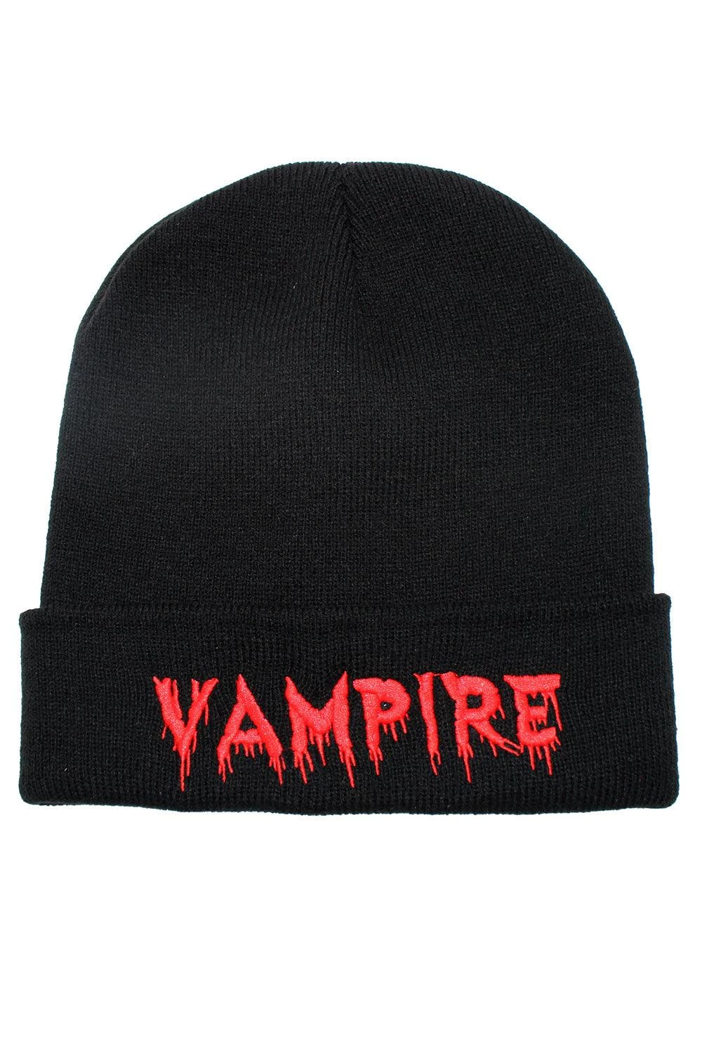 Bloodthirst Vampire Beanie VampireFreaks Bloodthirst Vampire Beanie -vampirefreaks shop vampire
