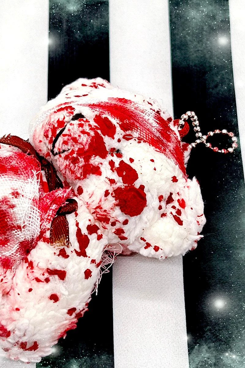 Tentacle Vomit Bloody Bear Keychain - Image 5