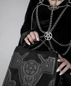Restyle Amaris Purse -vampirefreaks shop victorian gothic leather handbag 1000x