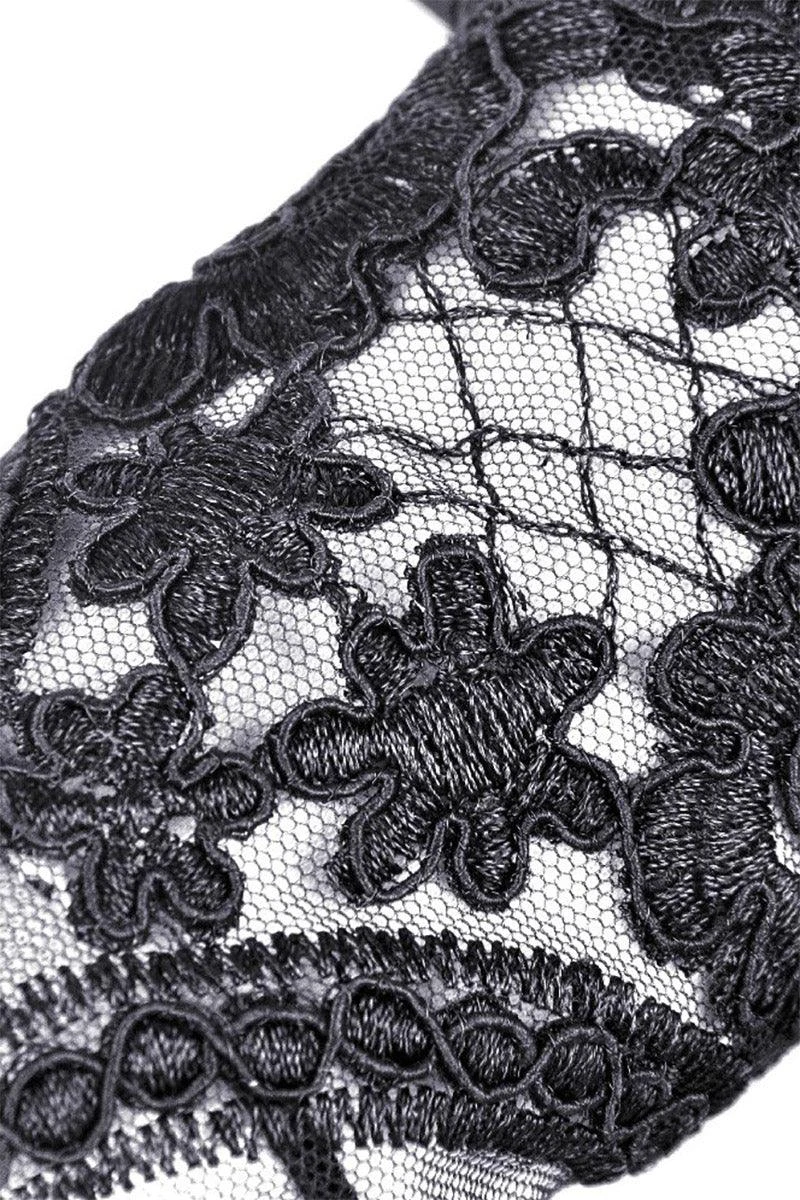 Dark In Love Black Magic Gothic Gloves - Image 7