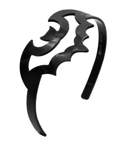Kreepsville Bat Outline Headband [Black]